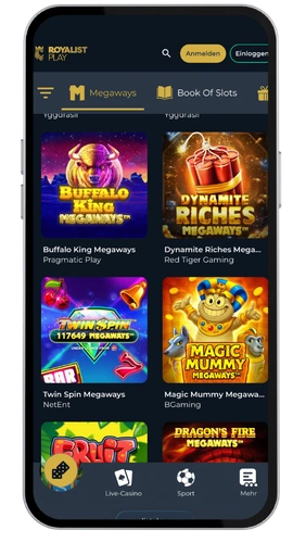 RoyalistPlay casino download